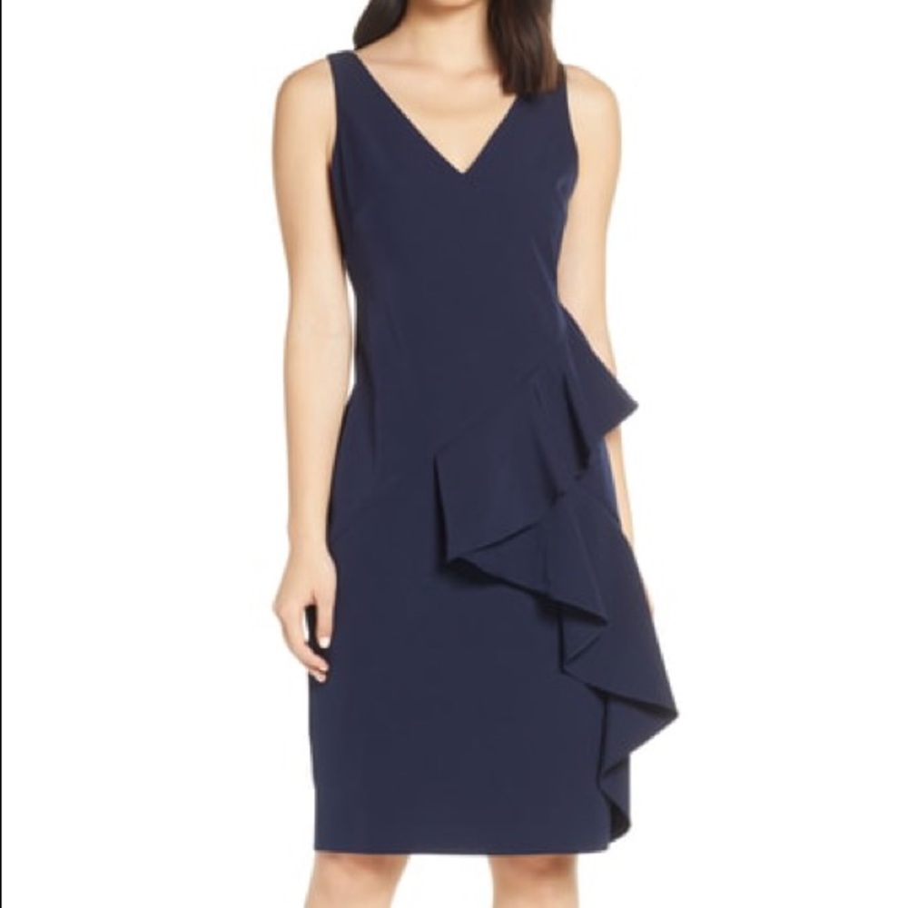 Eliza J crepe dress